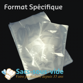 Sac sous vide conservation autres formats PA/PE 85µ 