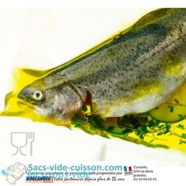 Sachet cuisson sous vide 300x400 PA/PE 90µ 110°C (x100) Sachet cuisson sous vide 300x400 PA/PE 90µ 110°C (x100)