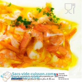 Sachet cuisson sous vide 400x600 PA/PE 90µ 110°C (x100) Sachet cuisson sous vide 400x600 PA/PE 90µ 110°C (x100)