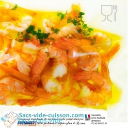 Sachet cuisson sous vide 400x600 PA/PE 90µ 110°C (x100)